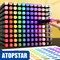 ATOPSTAR 120 Colors Alcohol Markers Artist Drawing Art Markers for Kids Dual Tip Markers for Adult Coloring Painting Supplies Perfect for Kids Boys Girls Students Adult Gift(120 Black Shell)